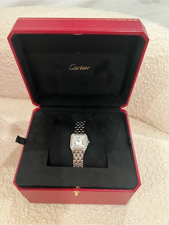 Cartier Accessories - PANTHÈRE DE CARTIER WATCH, SMALL MODEL with diamonds